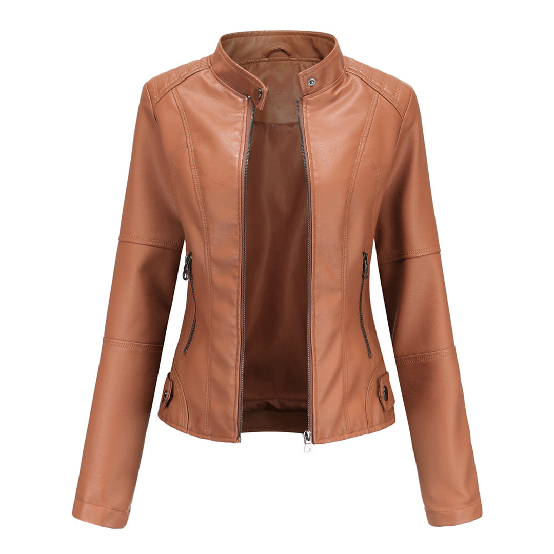 Dupont | Elegant Leather Jacket