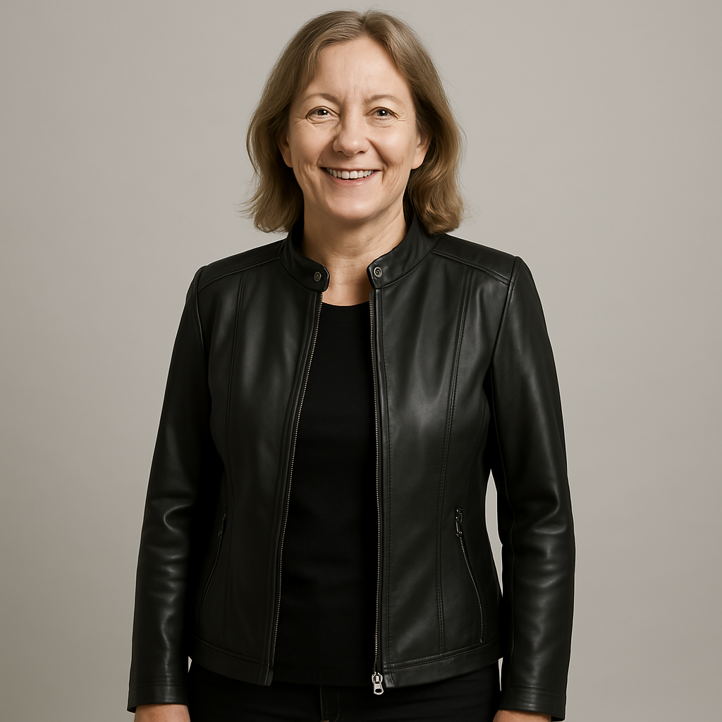 Ludmila™ | Elegant Moto Jacket