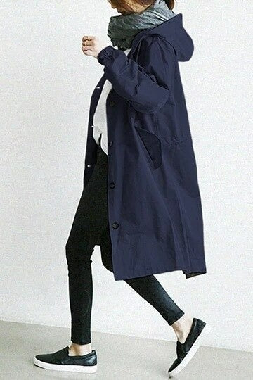 Delara - Elegant and water-repellent trench coat