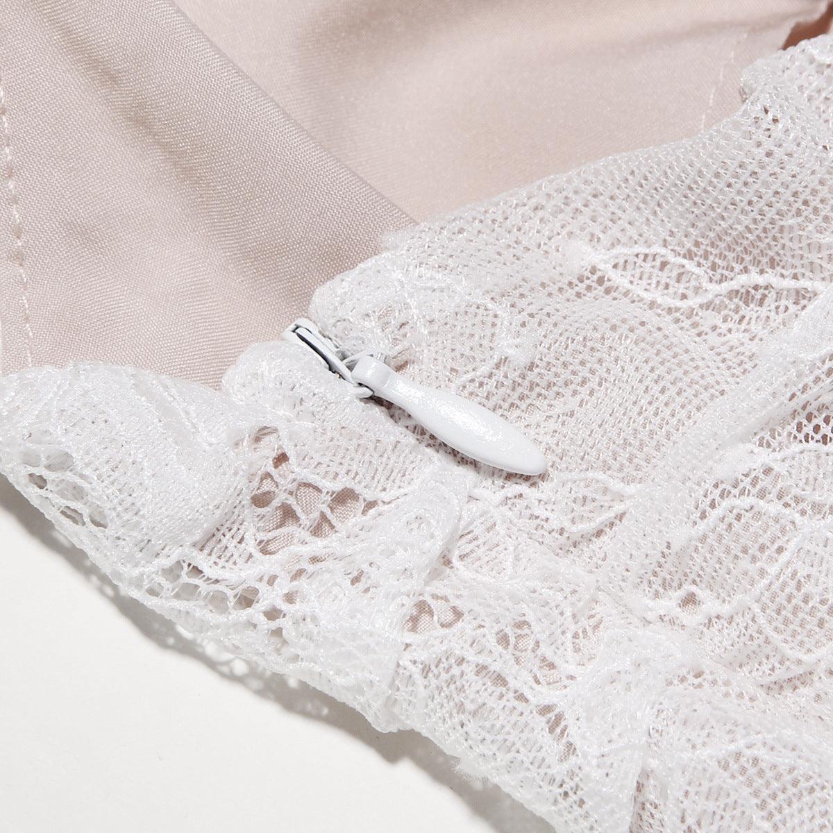 Celeste | Long Lace Dress