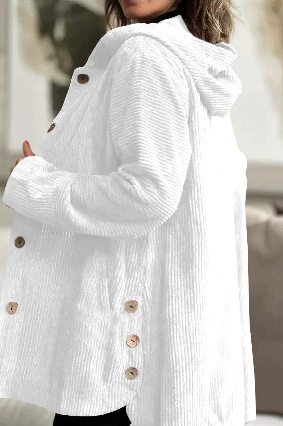 Cordia | Stylish Corduroy Hoodie Jacket