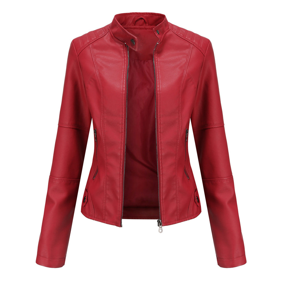 Dupont | Elegant Leather Jacket