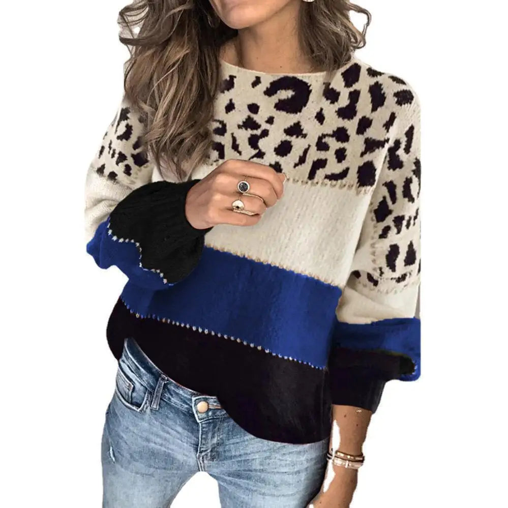 Leona | Leopard Knit Sweater