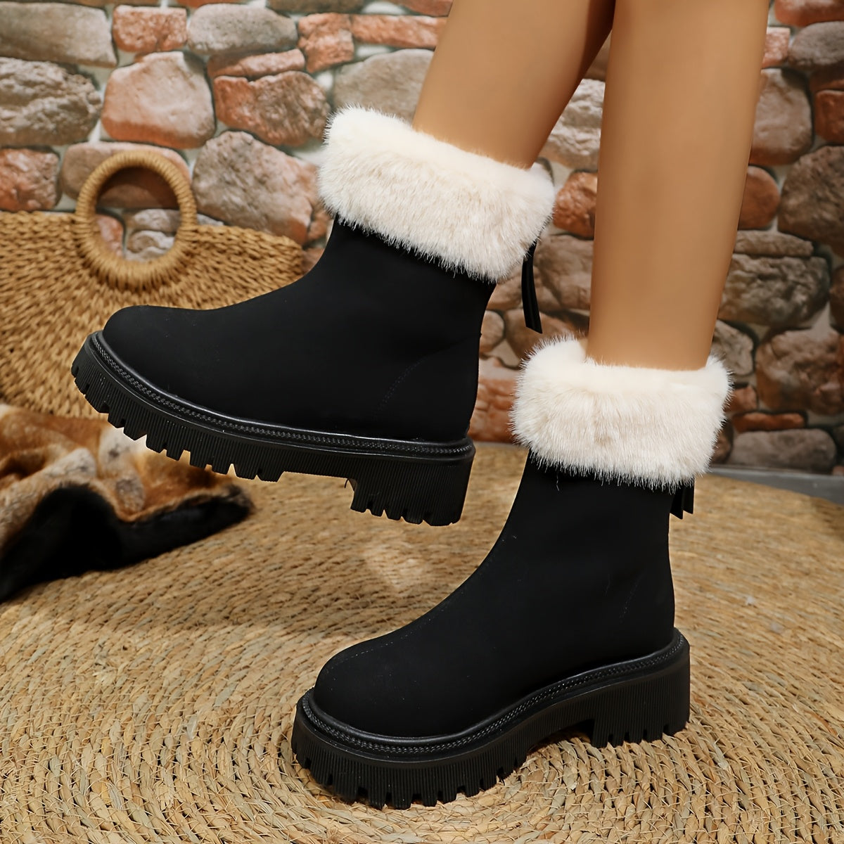 Willowridge | Luxe Faux Fur Winter Boots