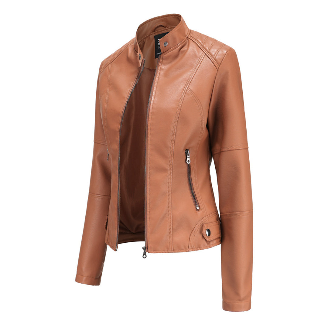 Dupont | Elegant Leather Jacket