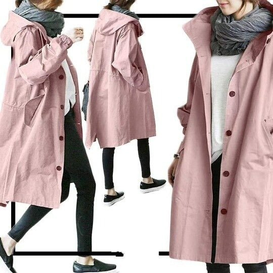 Delara - Elegant and water-repellent trench coat