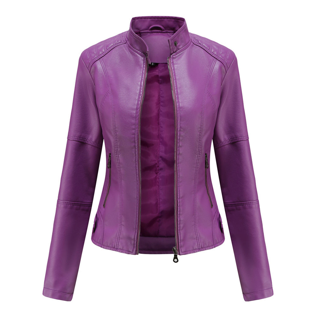 Dupont | Elegant Leather Jacket