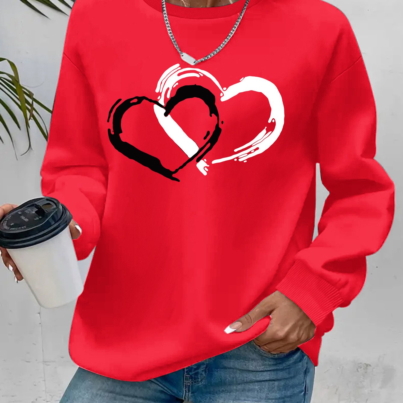 Sharyn | Elegant Heart Sweater