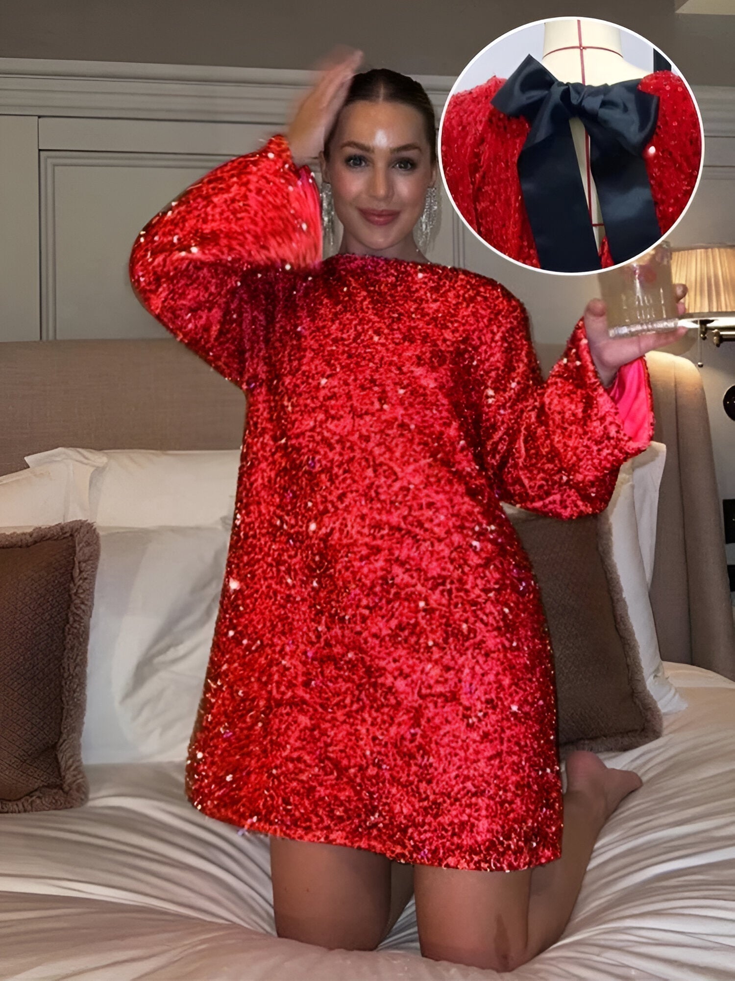 Lindsey | Textured White Mini Dress